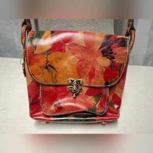 Patricia Nash 10th Anniversary Multicolor Floral Crossbody Bag